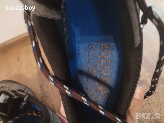 Meindl Literock GORE-TEX® Hiking Shoes Men granite - мъжки трекинг обувки 44.5, снимка 12 - Маратонки - 52309559