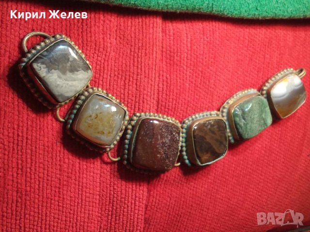 НЕФРИТЕНА ОТОМАНСКА ГРИВНА СКЪПОЦЕННИ КАМЪНИ САЧАН МАЙСТОРСКА РЪЧНА СТАРА ИЗРАБОТКА УНИКАТ 18196