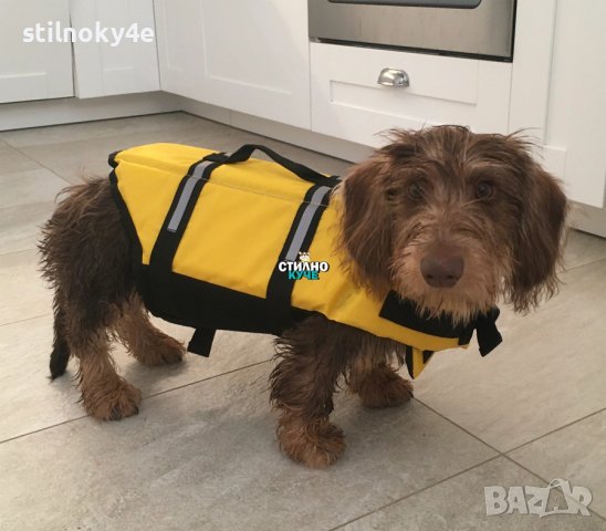Спасителна жилетка за куче Кучешка предпазна жилетка за вода , снимка 7 - За кучета - 33048909