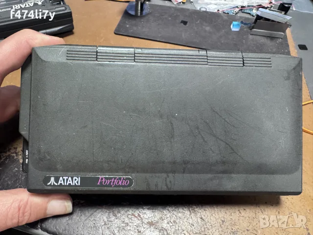 Atari Portfolio HPC-004 джобен компютър, снимка 3 - Работни компютри - 56542640