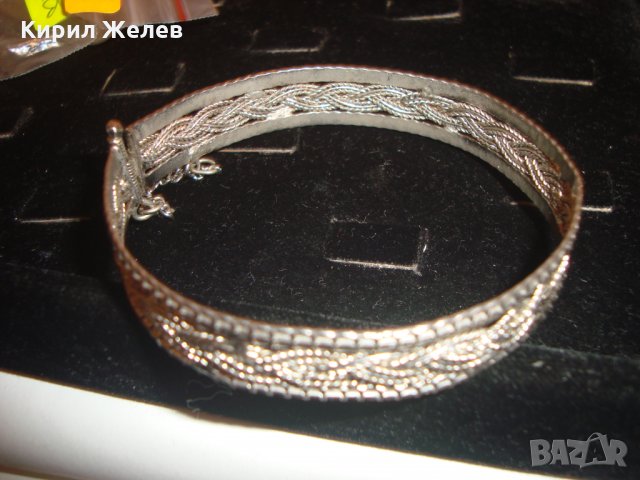 СТАРИНЕН СТИЛ ФИЛИГРАННА ГРИВНА НАКИТ за НОСИЯ МАЙСТОРСКИ ПОСРЕБРЕН 9367, снимка 8 - Гривни - 30331198