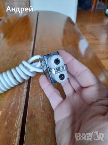 Стар захранващ кабел,Съединителен шнур,щекер, снимка 2 - Други стоки за дома - 49753695