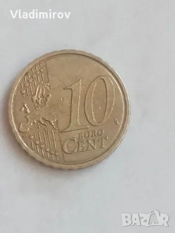 10 евроцента Словакия 2009г, снимка 2 - Нумизматика и бонистика - 55974261