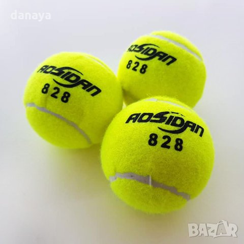 1525 Топка за тенис на корт топче за тенис AOSHIDAN 828, снимка 3 - Тенис - 29160391