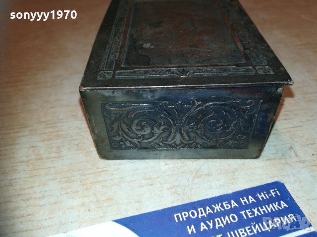 красива метална кутия-внос франция 10х7х4см, снимка 15 - Колекции - 30203938
