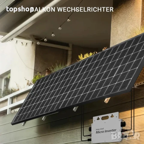 Инвертор 800 W - Инвертор IP65 с WLAN приложение за 2 соларни модула, снимка 3 - Друга електроника - 50511191