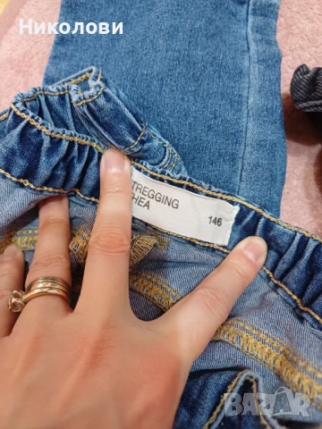 Дънки - размер  140 - 146 - 4 броя за 12лв , снимка 2 - Детски панталони и дънки - 51232689