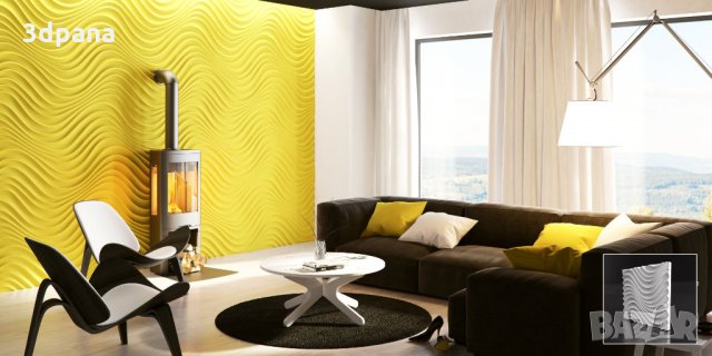 3D ПАНЕЛИ, декоративни стенни облицовки, облицовъчен камък,гипсови пана 0022, снимка 2 - Пана - 22523324