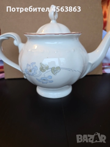 Порцеланов чайник, снимка 2 - Други - 52594274