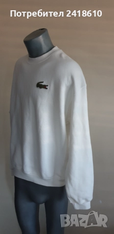 Lacoste Loose Fit Cotton Mens Size 4 - M НОВО! ОРИГИНАЛ! Мъжка Блуза!, снимка 7 - Спортни дрехи, екипи - 51572227