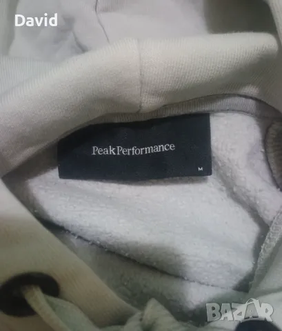 Оригинален мъжки суитшърт Hoodie Peak Performance, снимка 4 - Суичъри - 48252882
