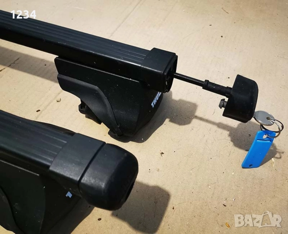 Багажник Напречни греди THULE 127см за монтаж на надлъжни рейки, снимка 3 - Аксесоари и консумативи - 49416990