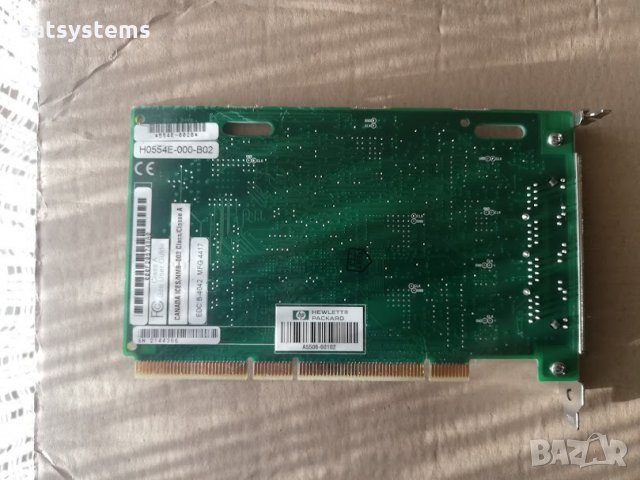 HP 4-Port 100BASE-TX LAN Adapter H0554E-000-B02 PCI-X, снимка 7 - Мрежови адаптери - 34077005