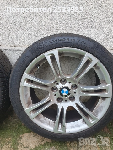 гуми континентал с джанти 18 цола за BMW