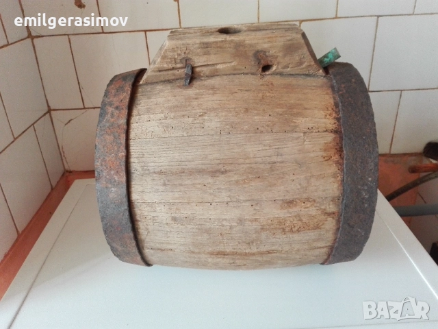 Стара глинена стомна , бъкел, чепкало за вълна , съдове., снимка 6 - Антикварни и старинни предмети - 32661756