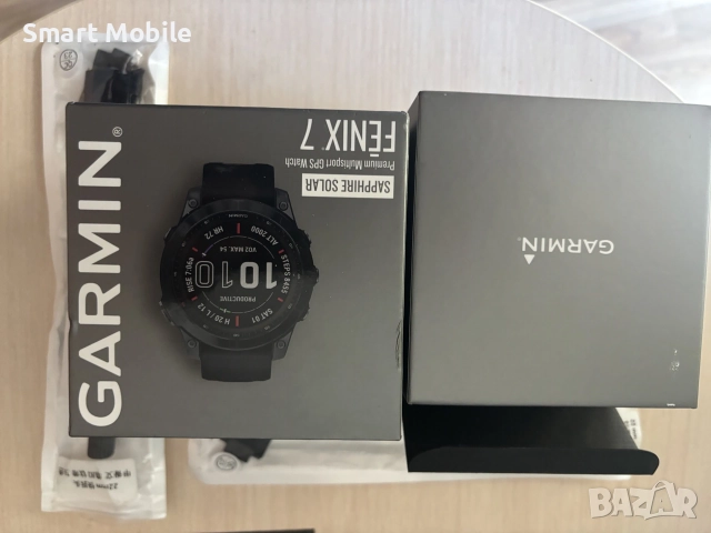 Garmin Fenix 7 Solar Edition 47MM, снимка 3 - Смарт часовници - 56375128