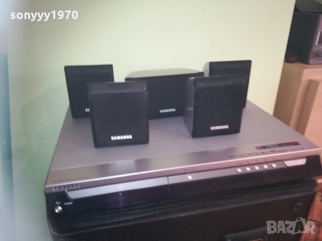 samsung dvd receiver & 5 speakers 2201211222, снимка 1 - Ресийвъри, усилватели, смесителни пултове - 31515034
