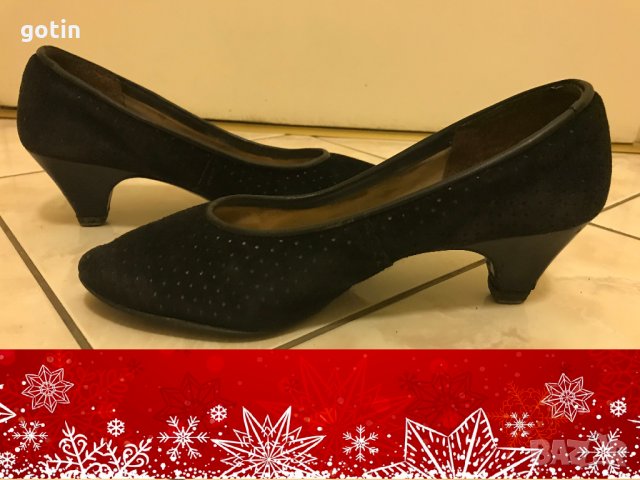 Елегантни Дамски Обувки Естествена Кожа Чудесен подарък, снимка 6 - Дамски елегантни обувки - 28365265