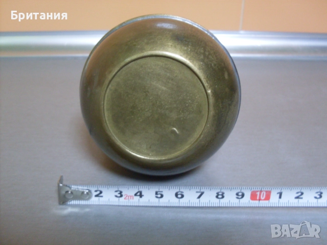 Бронзов съд- ваза., снимка 12 - Декорация за дома - 52920769