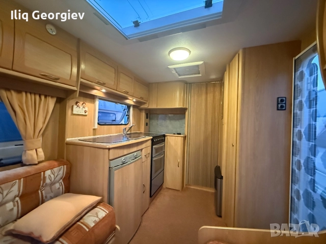 Каравана Lunar Quasar-ФРЕНСКА СПАЛНЯ/ФОРСЕЛТ/ТЕНТА/MOVER/ОБОРУДВАНА/КАТО НОВА, снимка 7 - Каравани и кемпери - 52162188