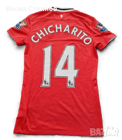 Манчестър Юн./Manchester Utd. #14 Chicharito Nike Home 2011-12г. - дамски размер XS