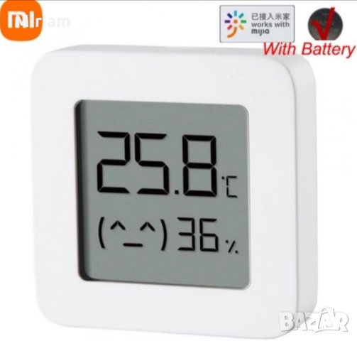 Нов оригинален термометър и хигрометър XIAOMI Mijia Bluetooth 16 лв., снимка 4 - Други стоки за дома - 34541871