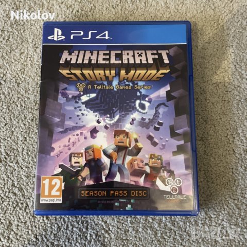 Minecraft Story Mode PS4 (Съвместима с PS5), снимка 3 - Игри за PlayStation - 44482800