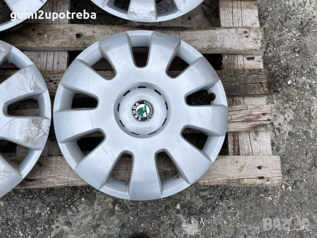 16 цола Тасове Skoda Octavia 1z0601147 Оригинал, снимка 2 - Аксесоари и консумативи - 52141153