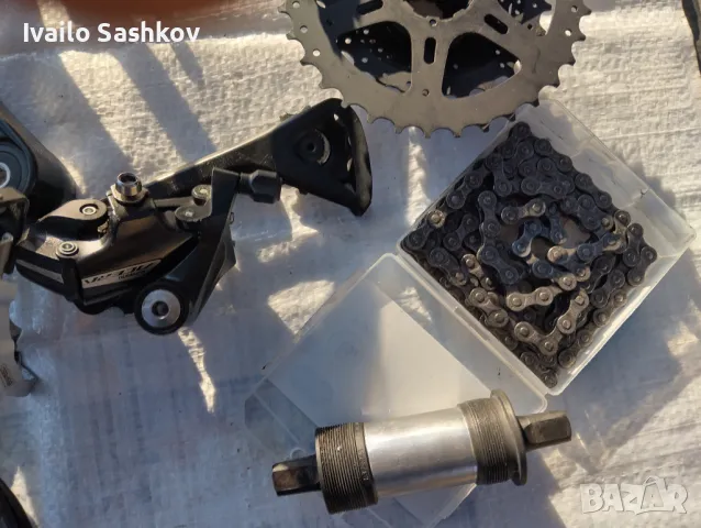 Групсет Shimano 2×8 скорости , снимка 6 - Части за велосипеди - 49363353