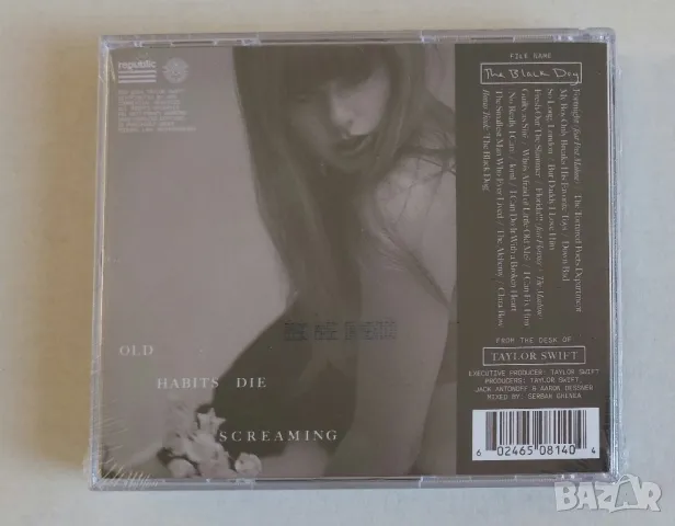 Taylor Swift "Tortured Poets Department", The Black Dog, limited edition CD, нов и запечатан, снимка 2 - CD дискове - 50281344