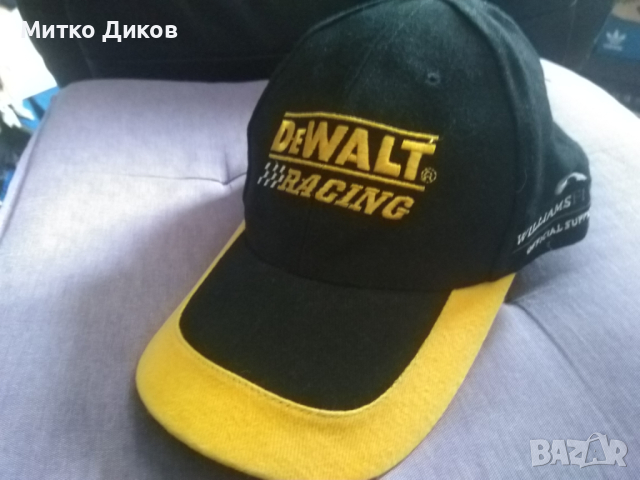 DeWalt Racing Williams F-1 team official supprlier -бейзболна шапка Формула 1 регулируема нова, снимка 3 - Други спортове - 44808693