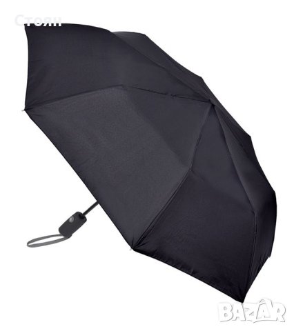 Автоматичен чадър за дъжд Черен 31,5 см, снимка 3 - Други - 42877728