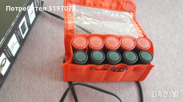 Сешоар с качулка за изсушаване на коса ел. ролки за къдрици, снимка 2 - Други - 37290131