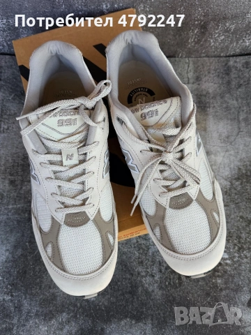 Маратонки New Balance 991 (Made in UK) номер 45.5, снимка 4 - Маратонки - 54306017