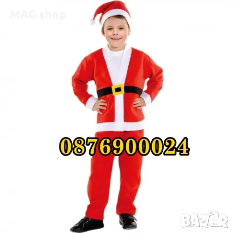 Детски коледен костюм Елфче за Момче Момиче Елф РАЗМЕРИ Коледни дрехи Джудже, снимка 3 - Други - 48151114