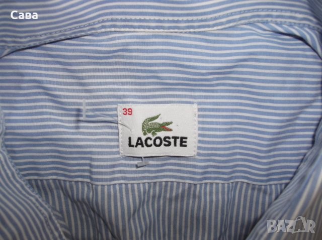 Ризи CALVIN KLEIN, LACOSTE   мъжки,М-Л, снимка 5 - Ризи - 29151625