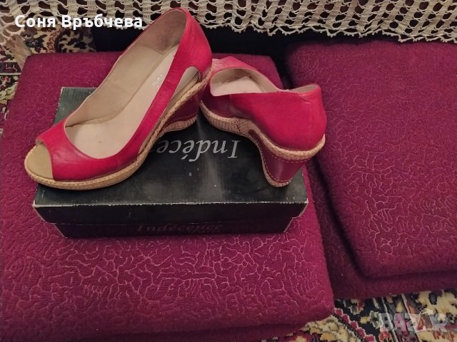 Елегантни кожени обувки, снимка 5 - Дамски елегантни обувки - 33802105
