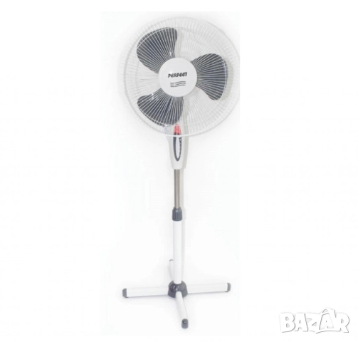 Вентилатор на стойка 16'',  Perfect FM – 40W, снимка 4 - Друга електроника - 52040209