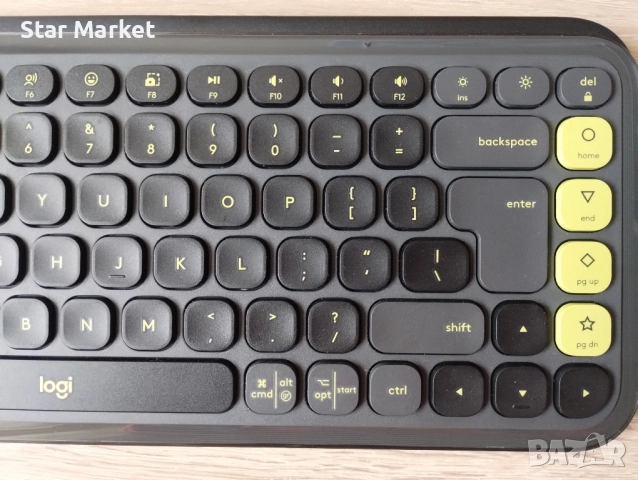 LOGITECH POP Icon Keys Bluetooth клавиатура, снимка 2 - Клавиатури и мишки - 52718938