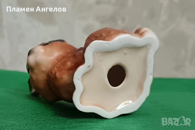 Винтидж порцеланова фигурка - зайче Goebel, снимка 7 - Антикварни и старинни предмети - 52880730