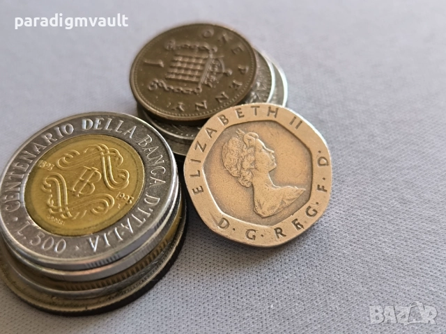 Монета - Великобритания - 20 пенса | 1983г., снимка 2 - Нумизматика и бонистика - 52943050