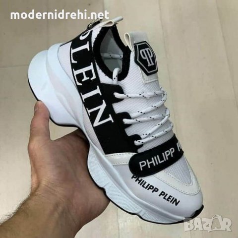 Дамски спортни обувки Philipp Plein в бяло