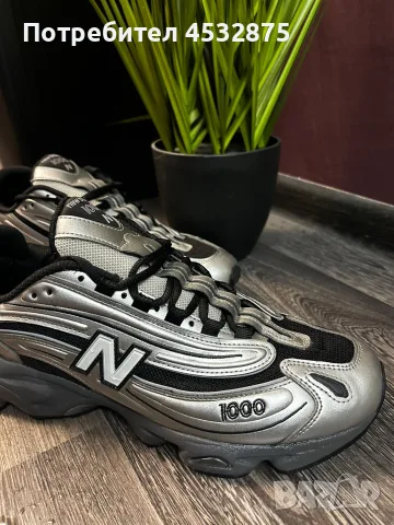 New Balance 1000 - Silver/Black, снимка 4 - Спортни обувки - 56523404