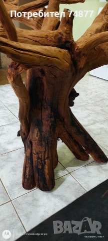 Маса от корен , снимка 7 - Маси - 53213606