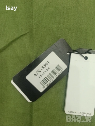 Мъжка риза Армани 100% лен, снимка 3 - Ризи - 53919125