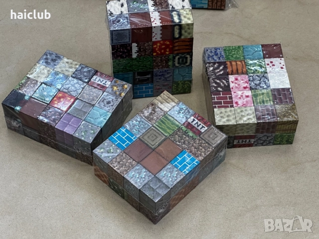Магнитни кубчета Майнкрафт /Minecraft Magnetic Blocks, снимка 6 - Образователни игри - 52109371