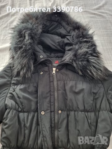 Много топло дамско зимно яке с естествен пух , снимка 5 - Якета - 42593390