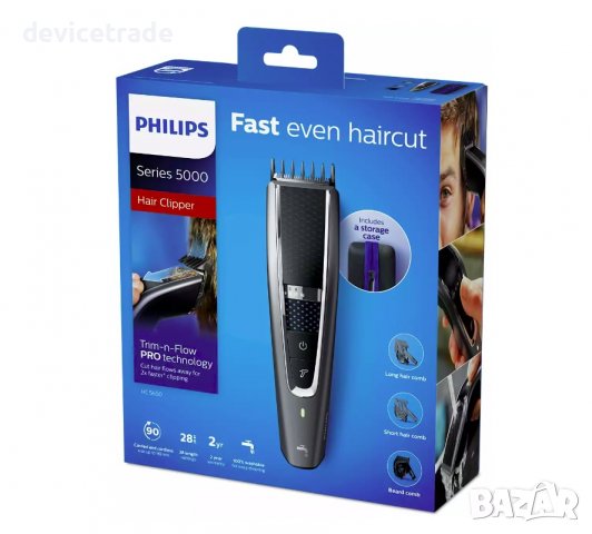 Машинка за подстригване Philips HC5650/15, 0.5-28 мм, 28 стъпки, снимка 8 - Машинки за подстригване - 40161832