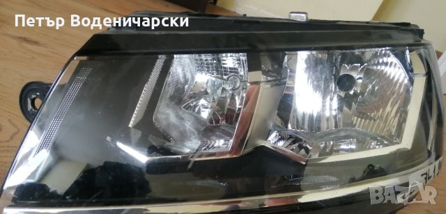 Оригинален ляв фар Volkswagen Transporter T6.1. 
Фолксваген Транспортер Т6 VW VAG 
, снимка 3 - Части - 42909948