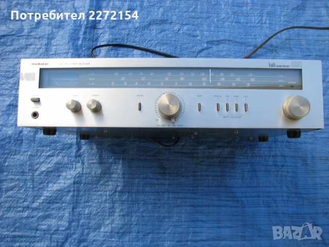 Ретро мощен усилвател ресивър, снимка 2 - Ресийвъри, усилватели, смесителни пултове - 30720785